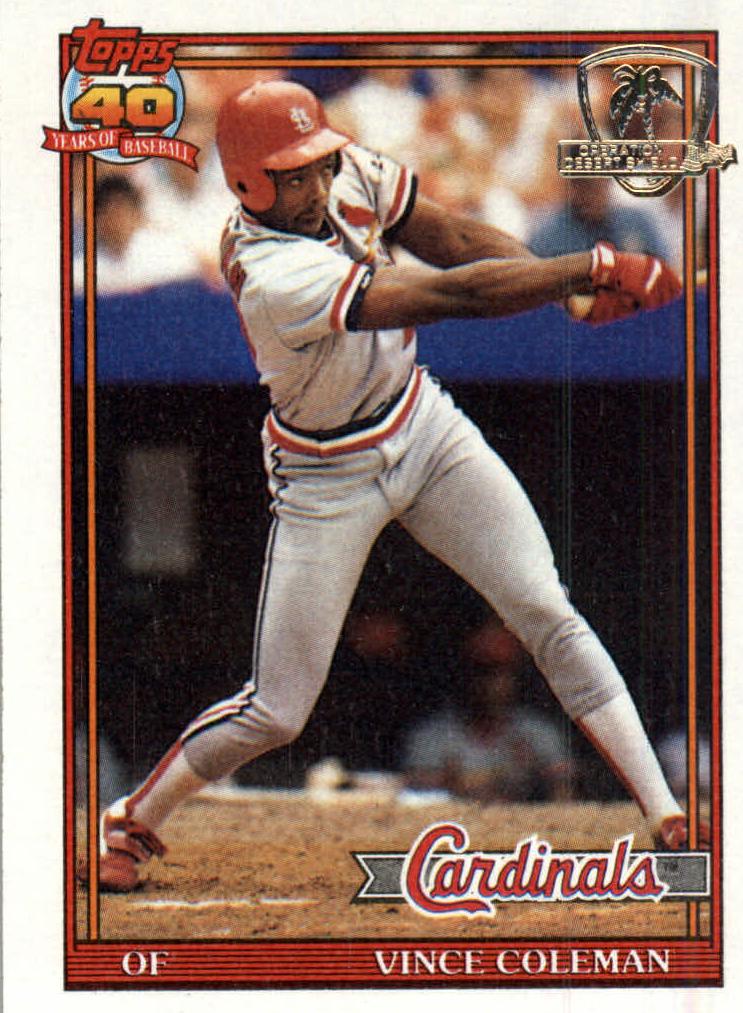 1991 Vince Coleman #160