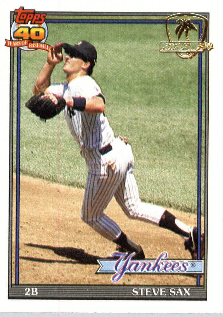 1991 Steve Sax #290