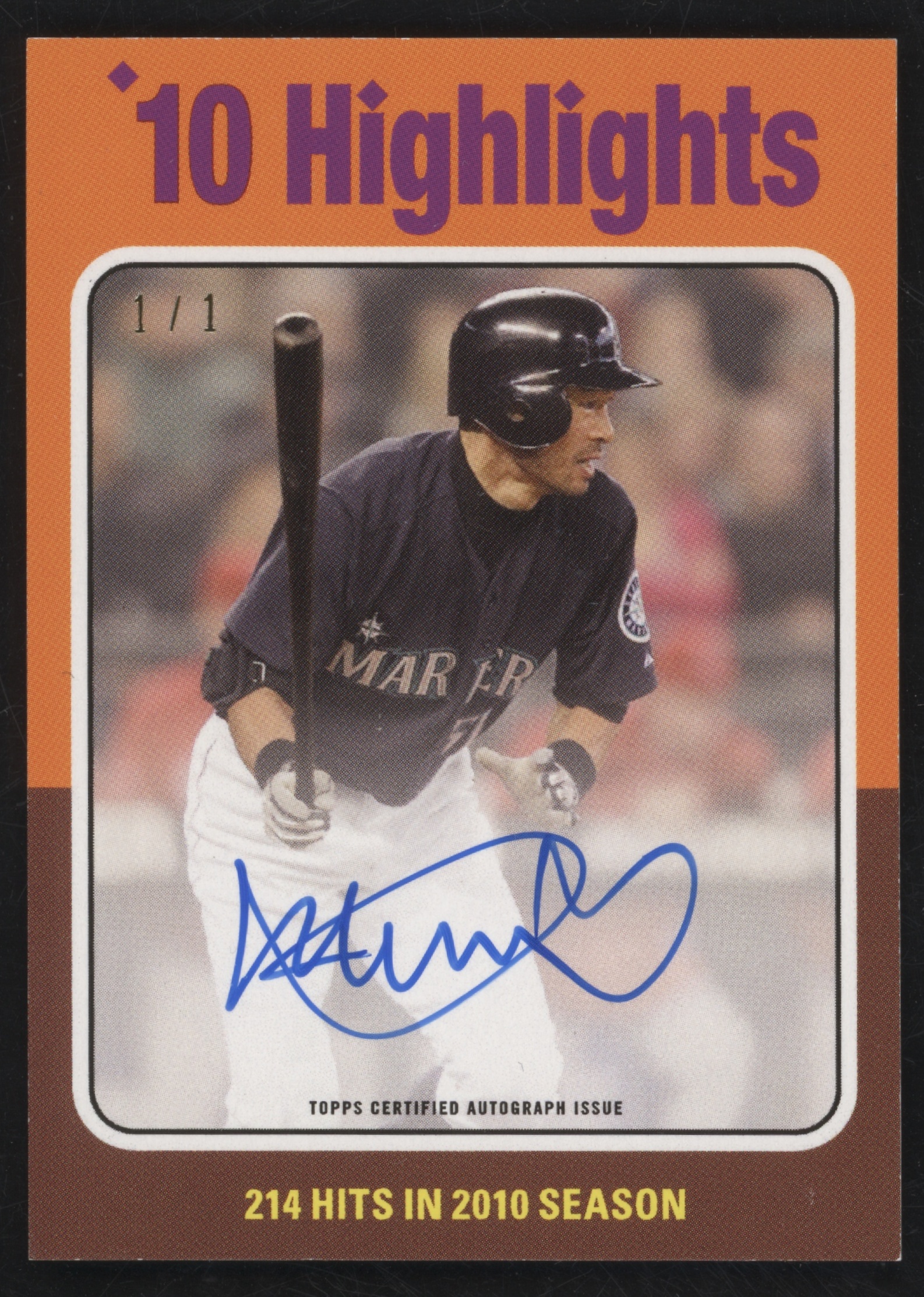 2023 Ichiro Suzuki #I-75TH