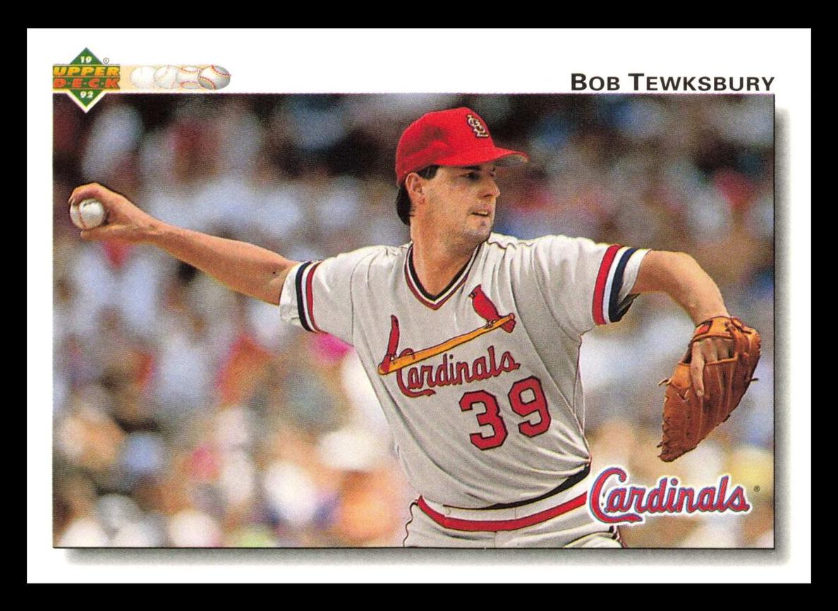 1992 Bob Tewksbury #512