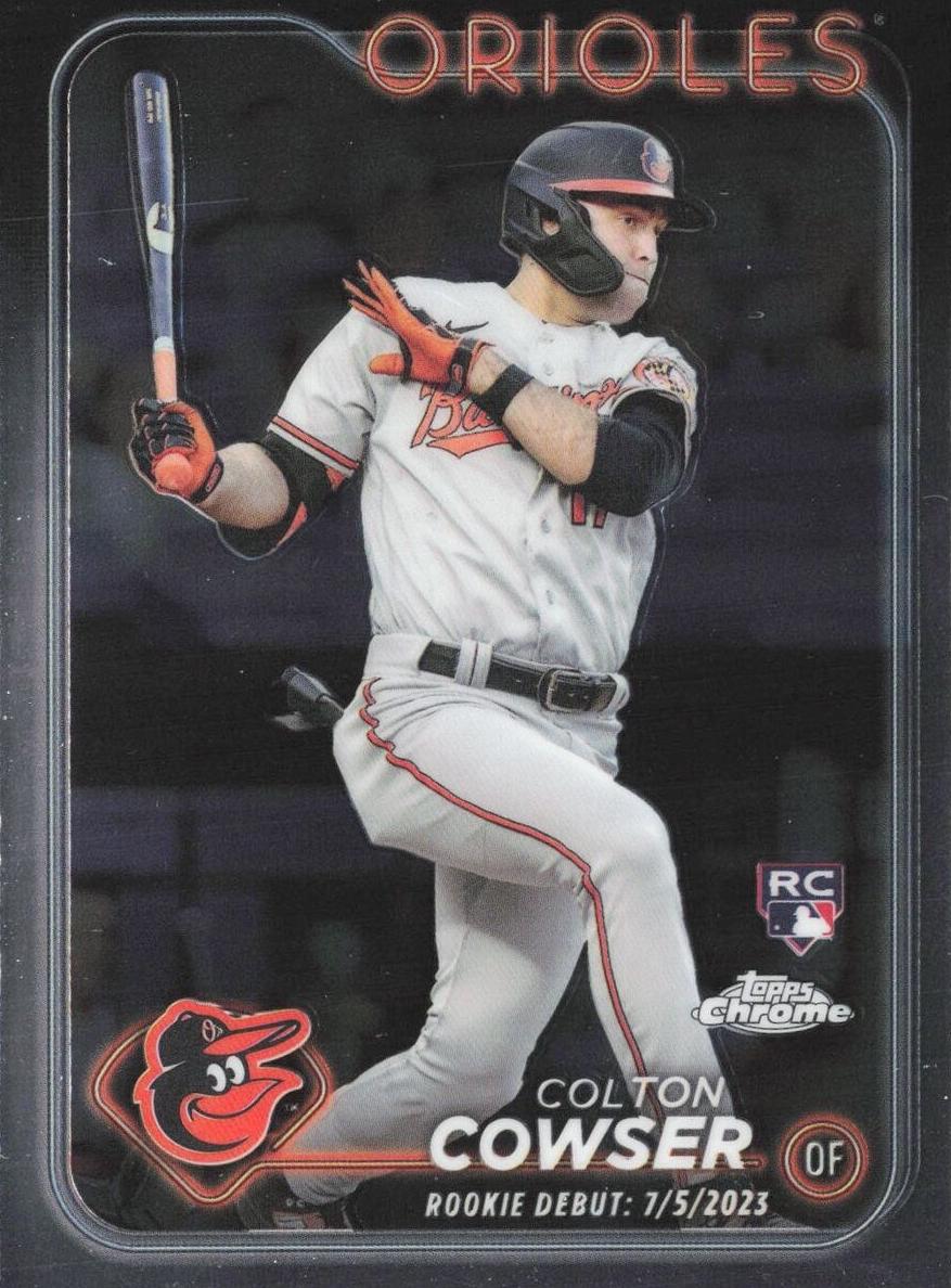 Colton Cowser 2024 Chrome Update card