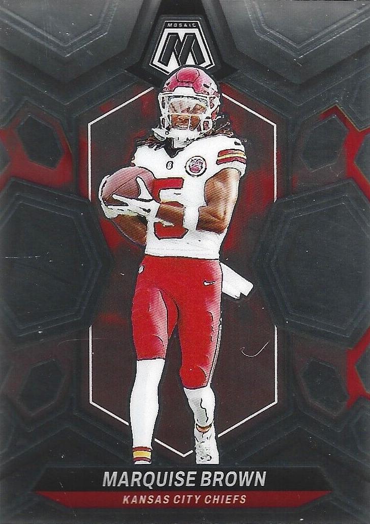 Marquise Brown 2024 Mosaic Football card