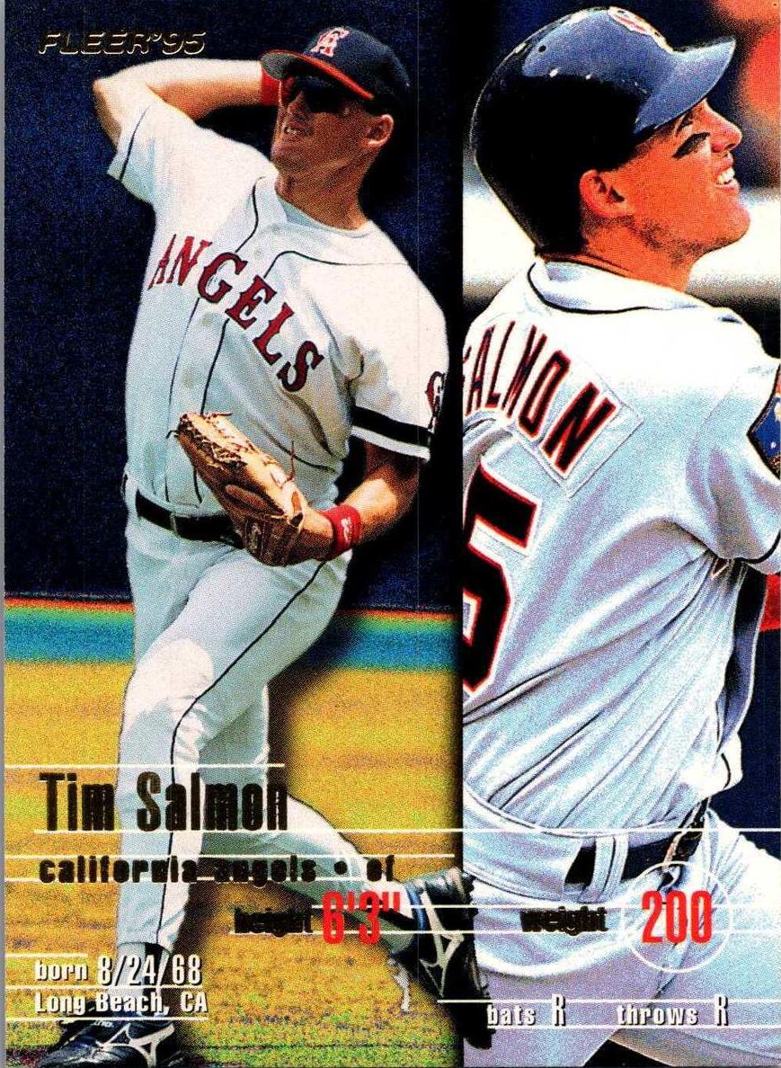 1995 Fleer Tim Salmon #235 card