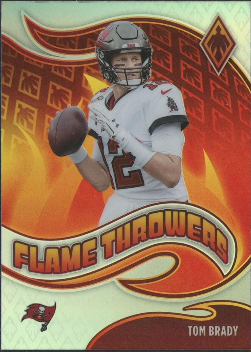 2021 Panini Phoenix Flame Throwers Tom Brady #FT-17 card