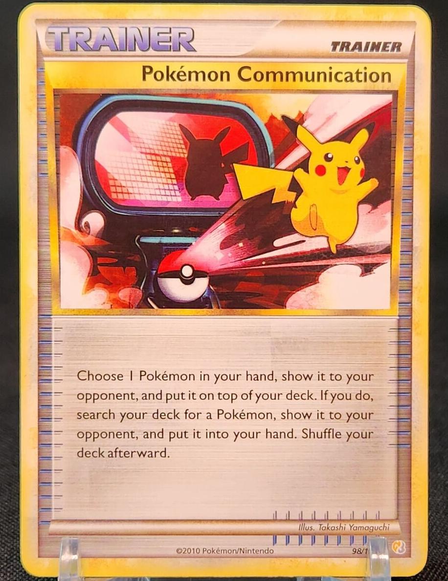 Pokemon Communication 2010 Pokemon HeartGold & SoulSilver
