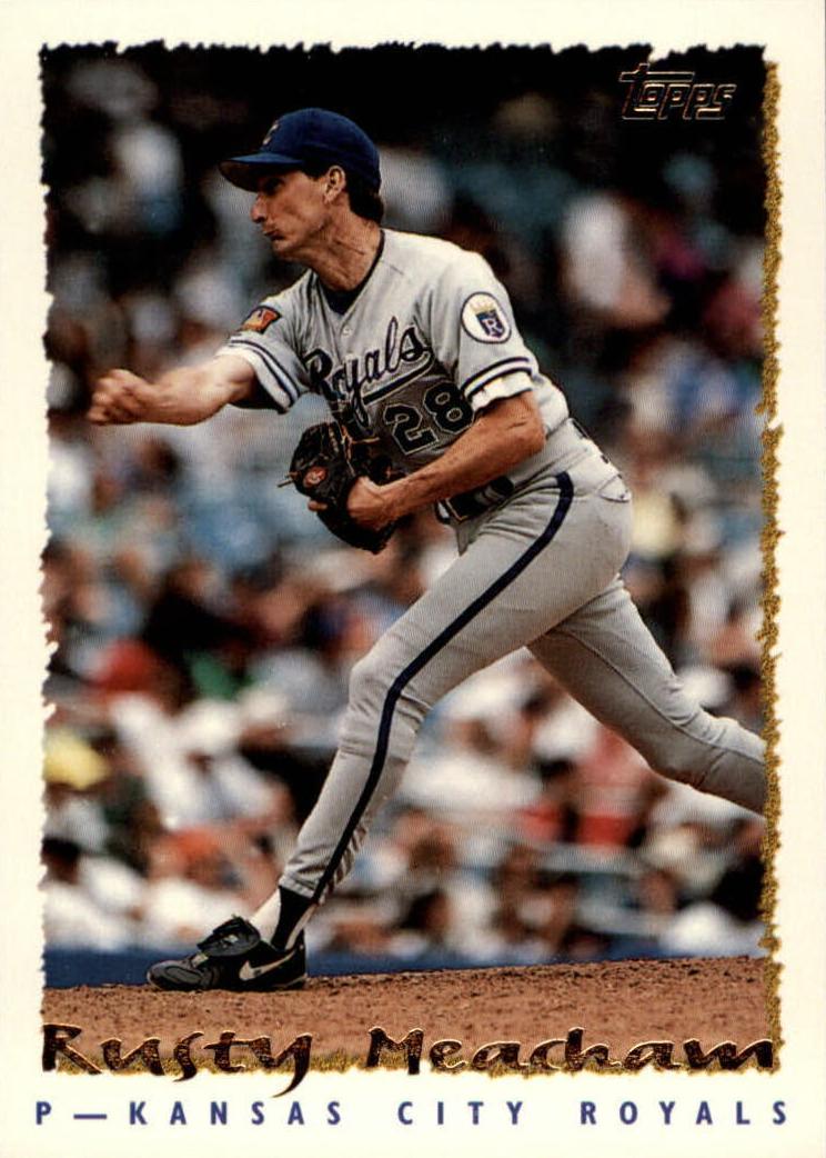 1995 Topps Rusty Meacham #513 card