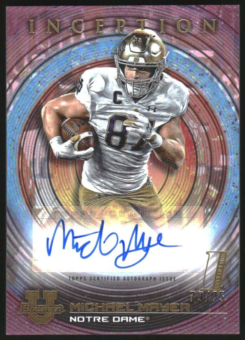 2022 Michael Mayer [Fuchsia Foil] #BIA-MMR