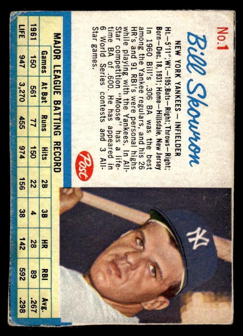 1962 Bill Skowron #1
