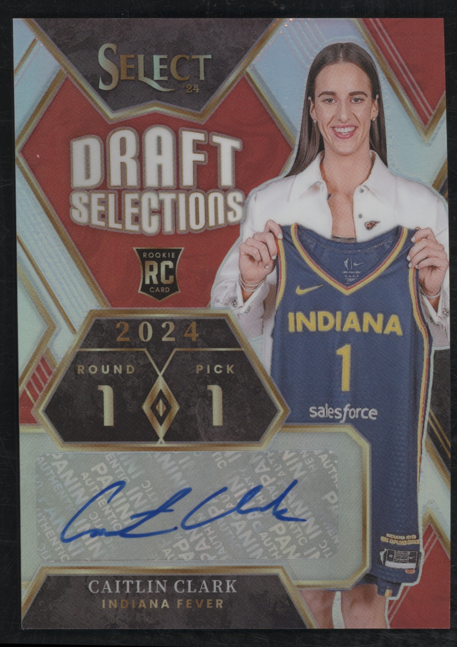2024 Panini Select WNBA Caitlin Clark #DSS-CC card