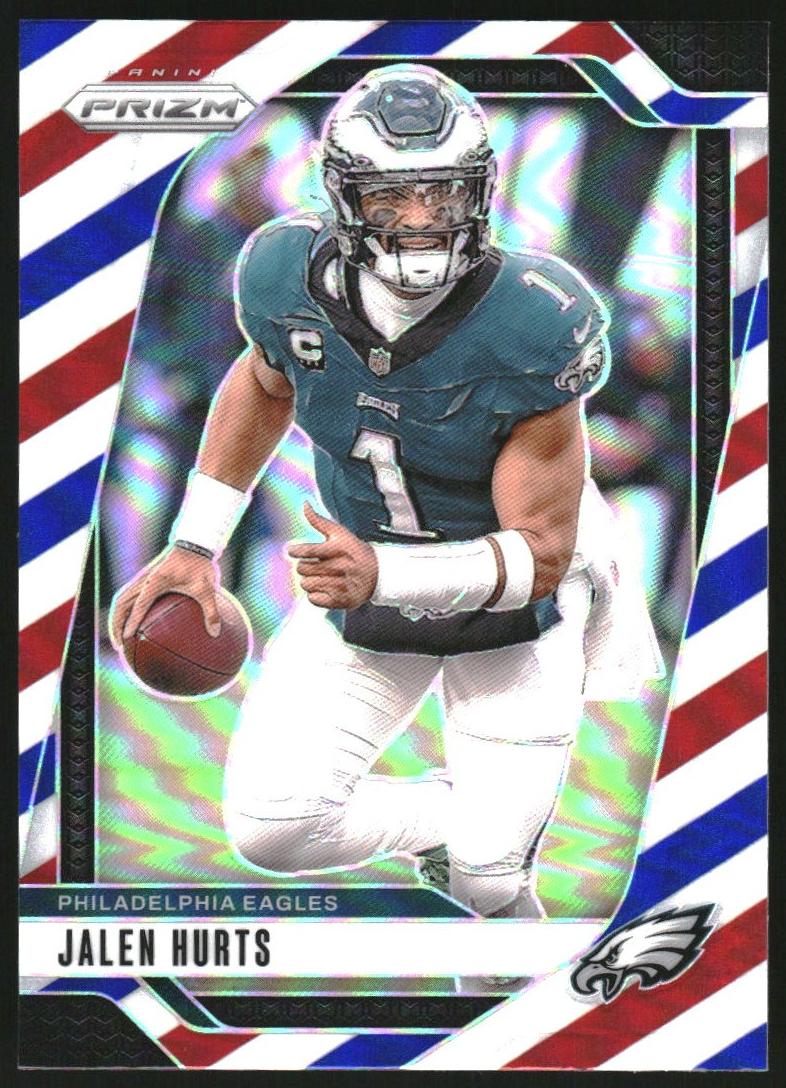2024 Panini Prizm Jalen Hurts [Red White Blue] #231 card