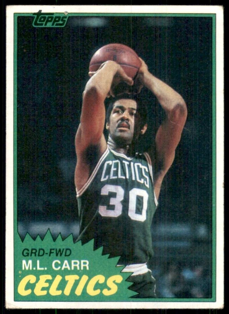 1981 M.L. Carr #72
