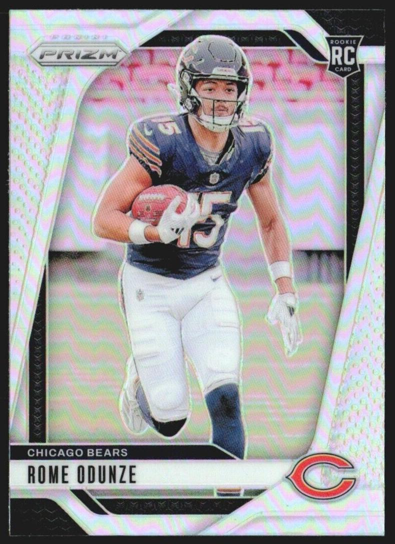 2024 Panini Prizm Rome Odunze #385 card