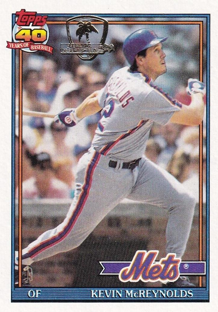 1991 Kevin McReynolds #105