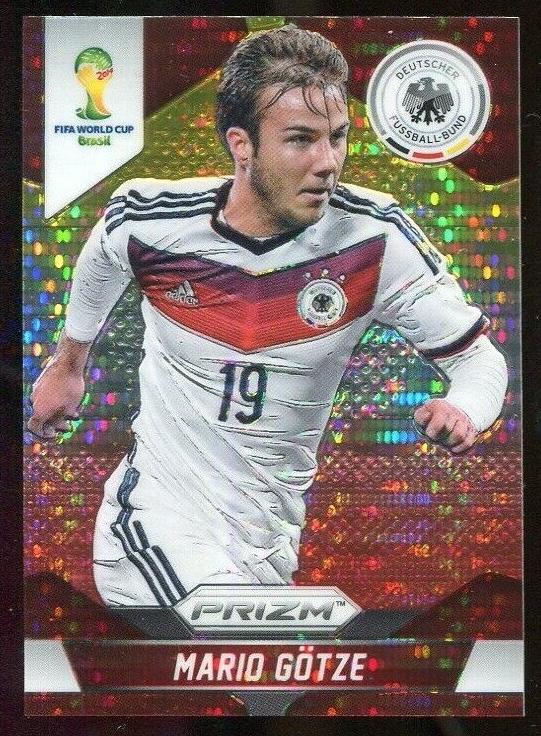 2014 Mario Gotze [Yellow and Red Pulsar] #89