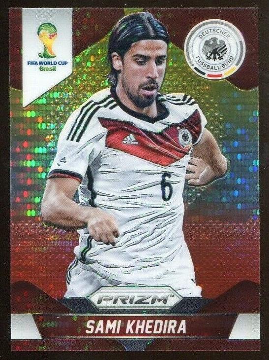 2014 Sami Khedira [Yellow and Red Pulsar] #87