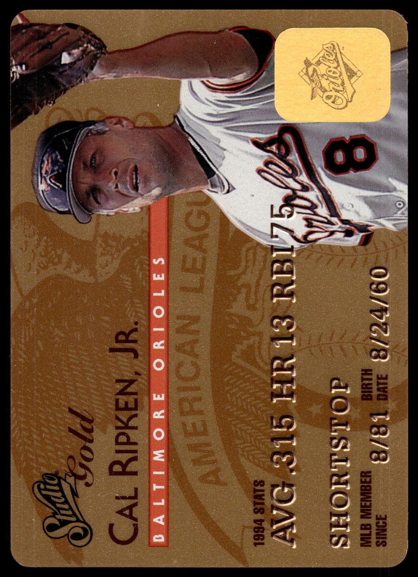 1995 Cal Ripken Jr. [Gold] #8