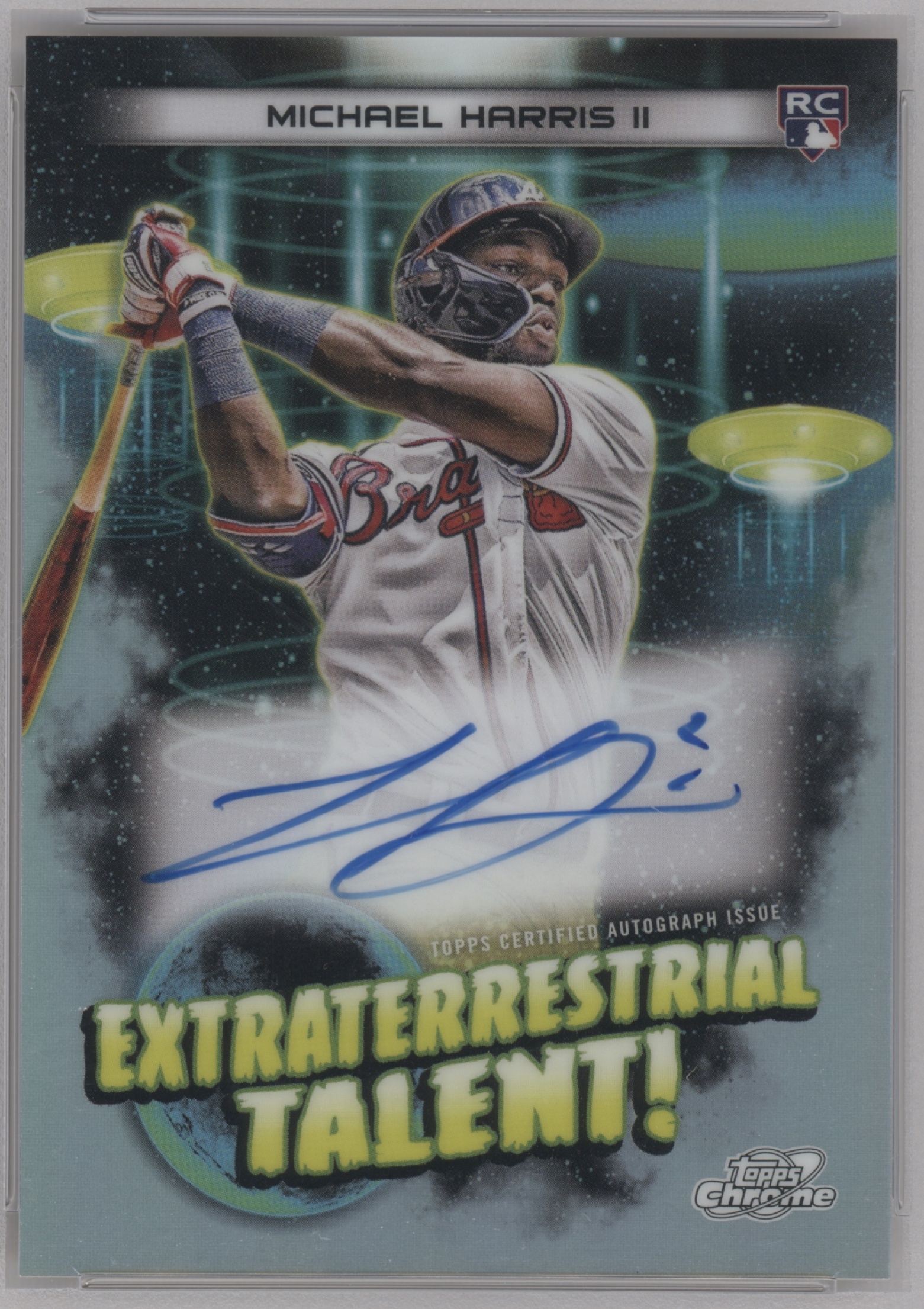 2023 Topps Cosmic Chrome Baseball Michael Harris II #ETA-MH