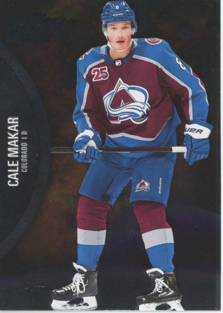 2021 Skybox Metal Universe Cale Makar #45 card