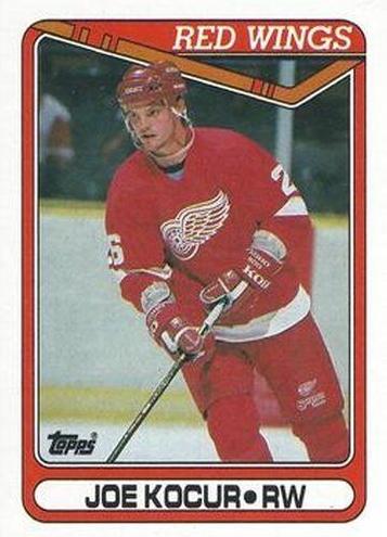 1990 Topps Joey Kocur #55 card