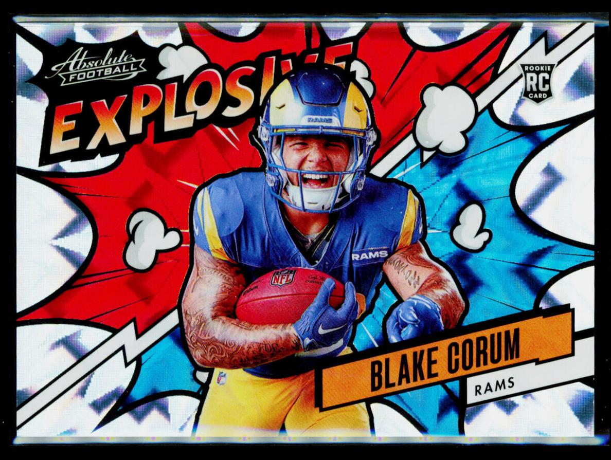 2024 Blake Corum #EX-BCM