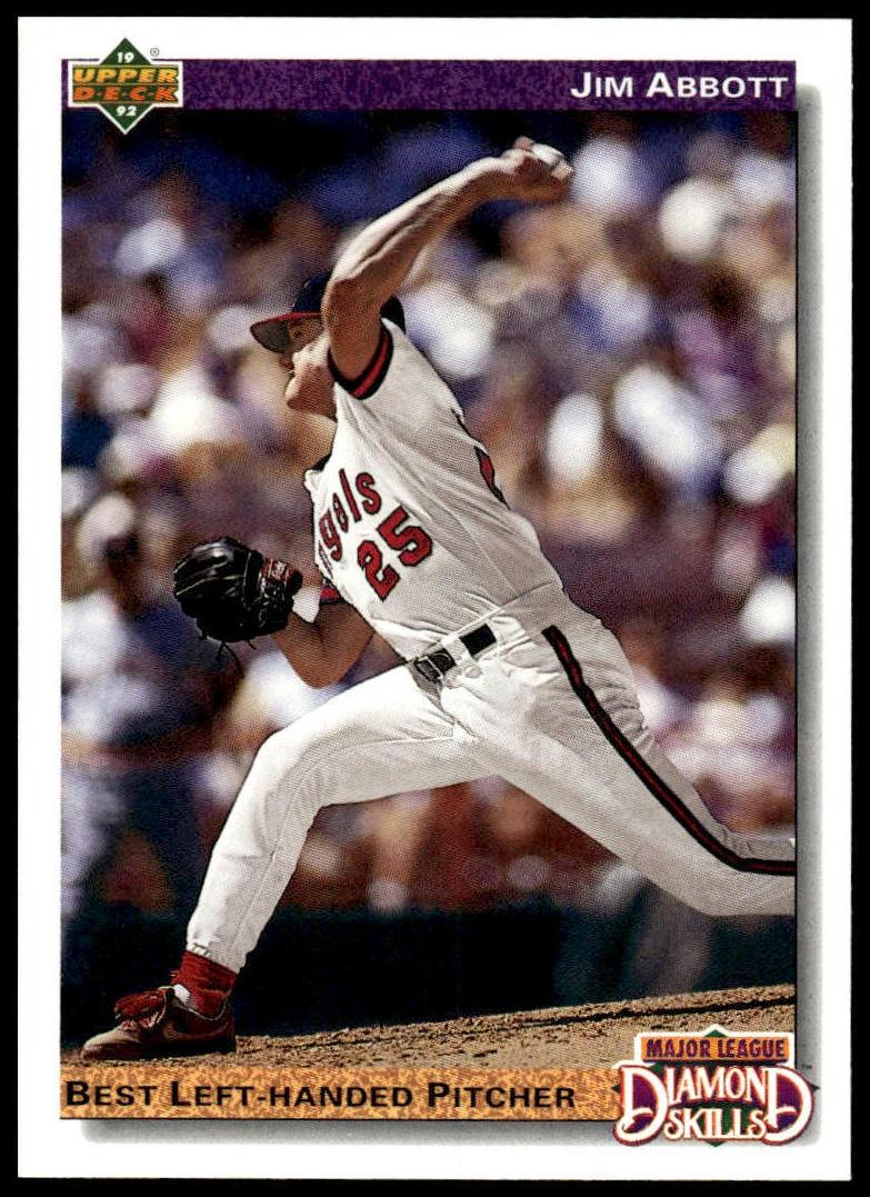 1992 Jim Abbott #642