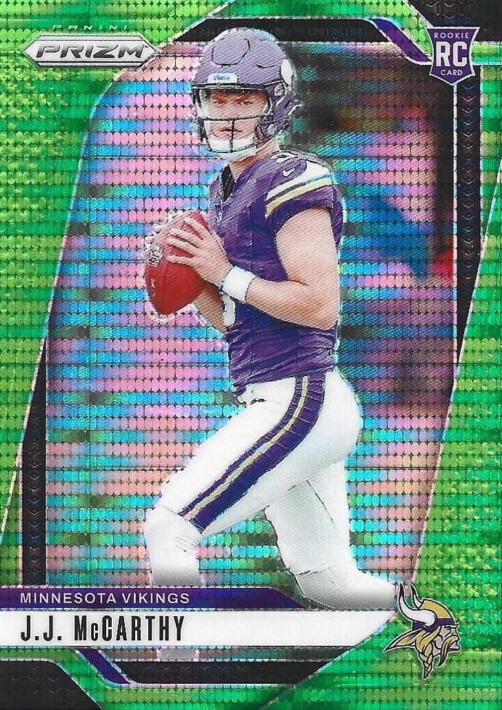 2024 Panini Prizm Neon Green #400 McCarthy front