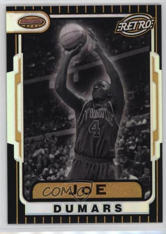 1996 Bowman's Best Joe Dumars #TB4 card