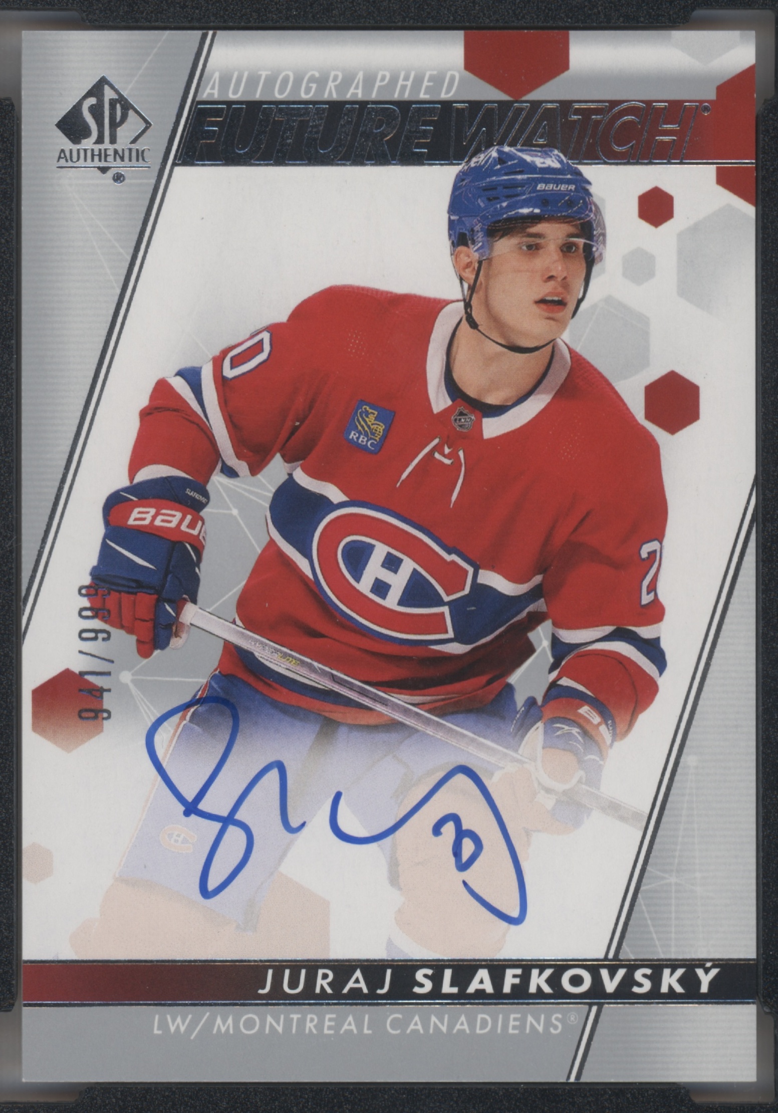 Juraj Slafkovsky - 2022 SP Authentic Hockey