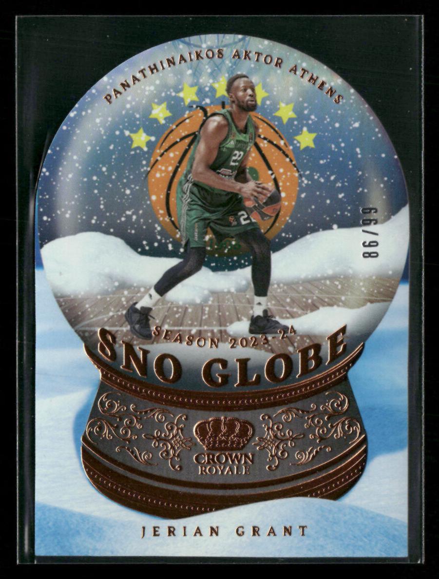 2023 Panini Crown Royale Turkish Airlines EuroLeague Jerian Grant #23 card