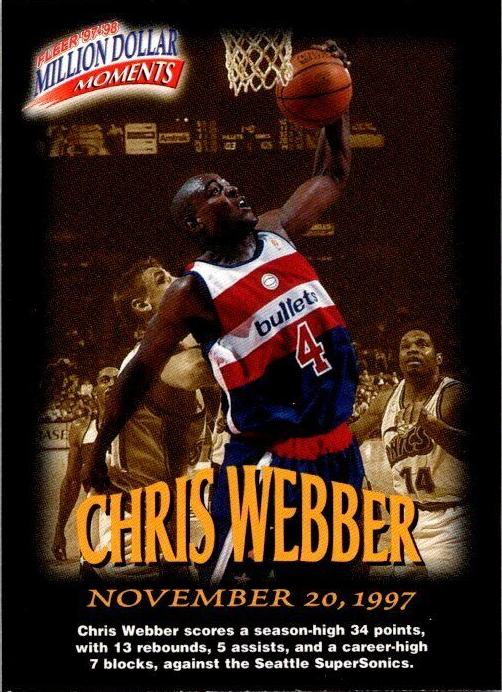 1997 Chris Webber #21