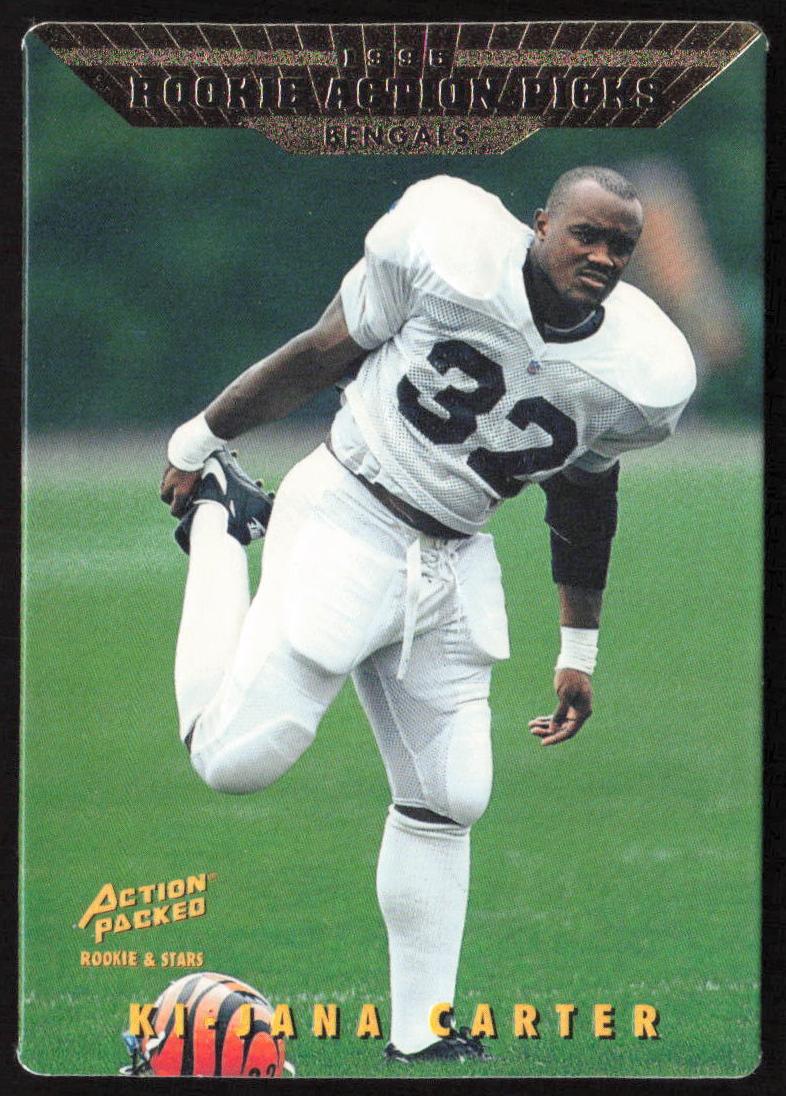 1995 Action Packed Rookies and Stars Ki-Jana Carter #89 card