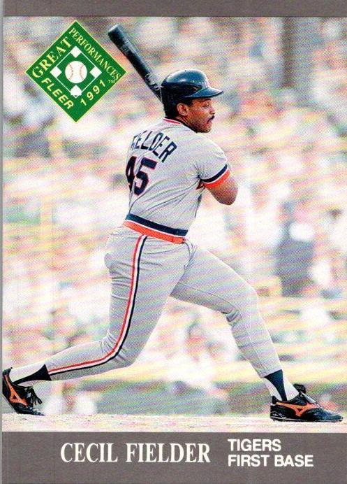 1991 Cecil Fielder #392