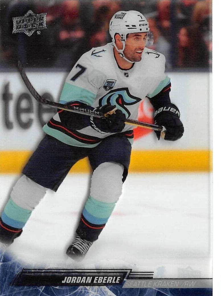 2022 Upper Deck Jordan Eberle #399 card
