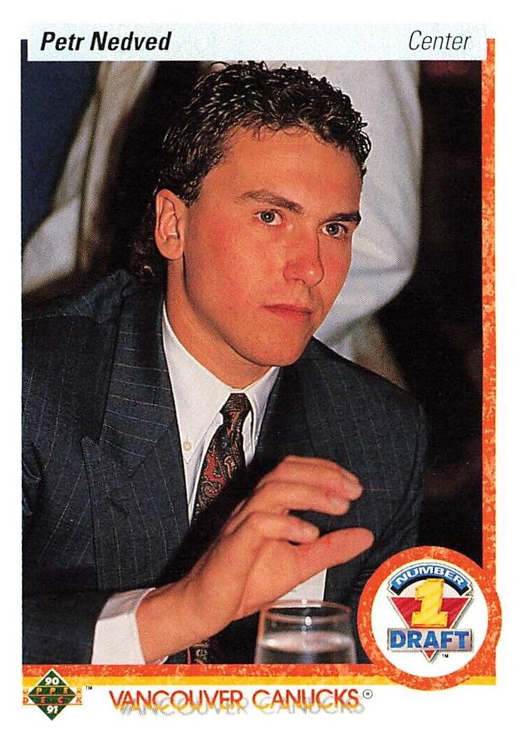 1990 Upper Deck Petr Nedved #353 card