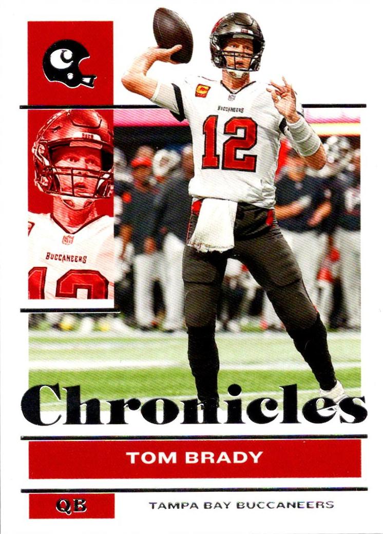 2021 Panini Chronicles Tom Brady [Red] #89 card