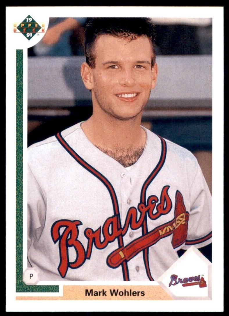 1991 Upper Deck Final Edition Mark Wohlers #77F card