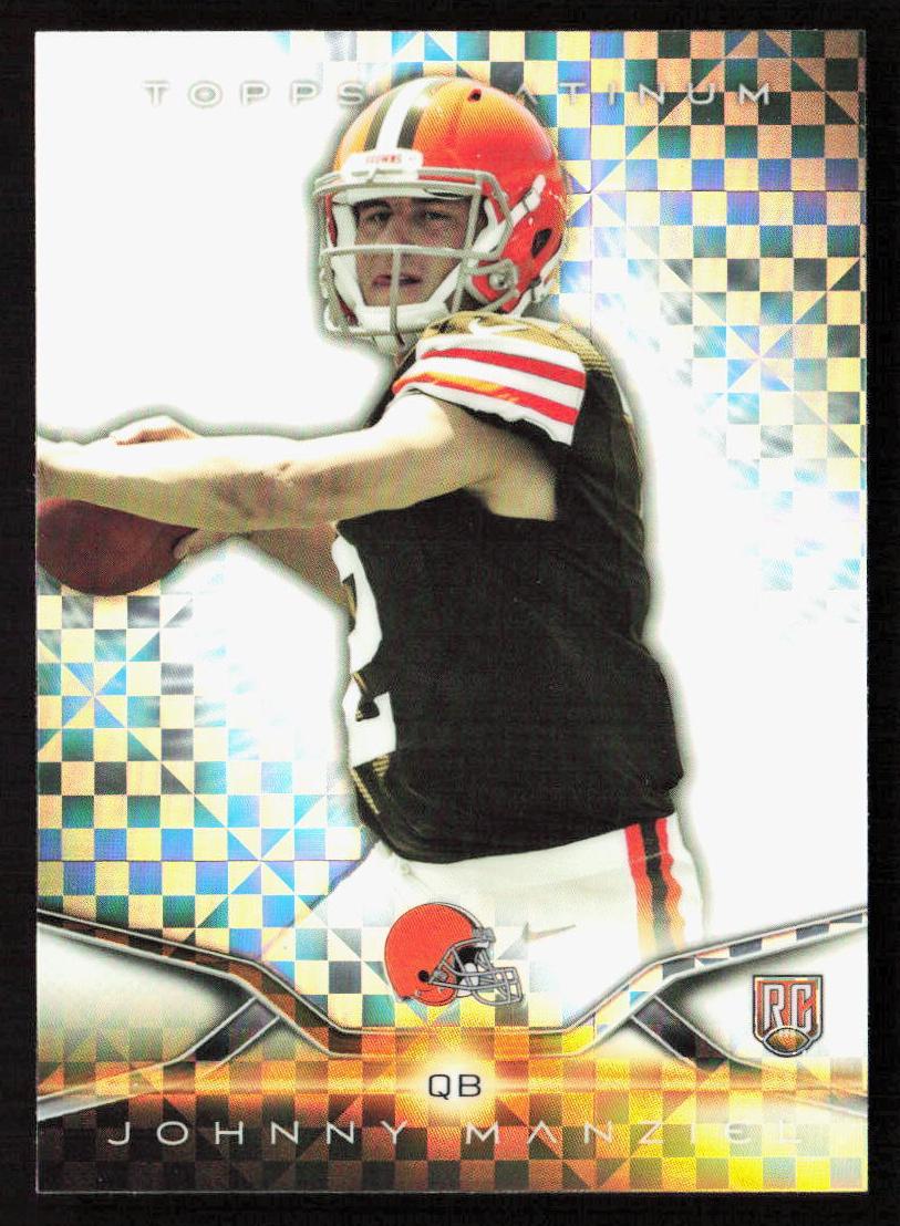 2014 Johnny Manziel [Black Refractor] #126