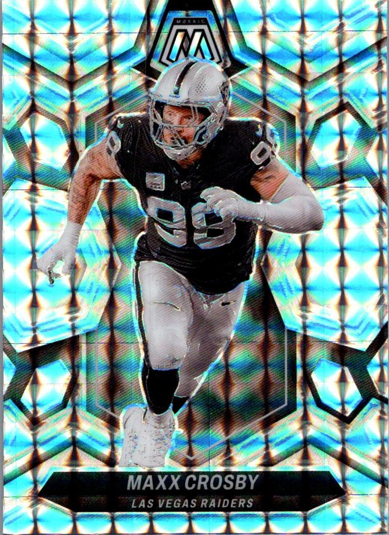 Maxx Crosby 2024 Mosaic Football card