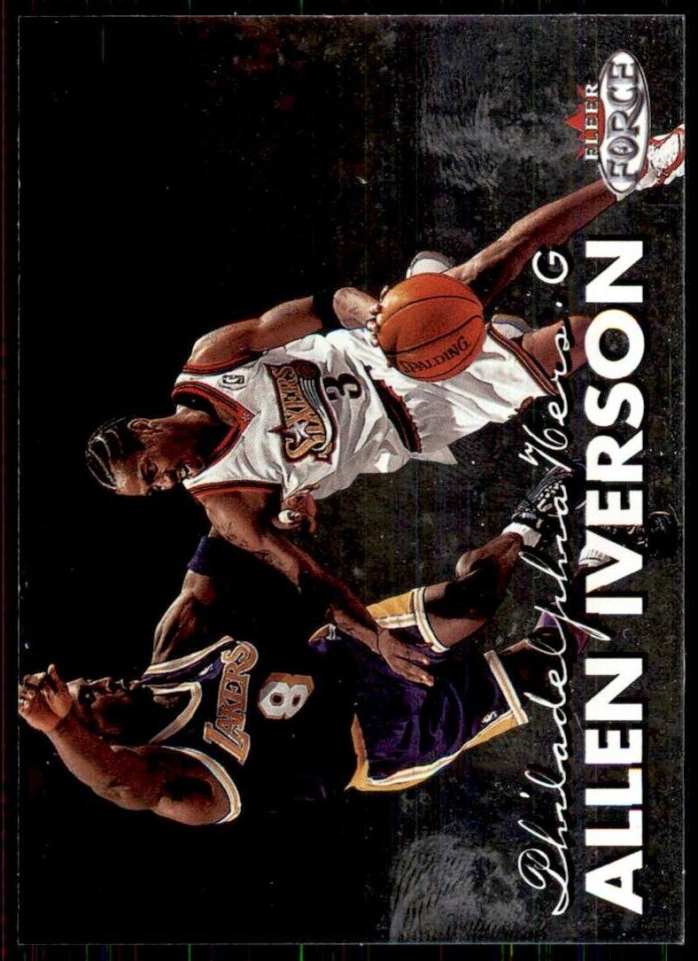 1999 Fleer Tradition Allen Iverson #123 card