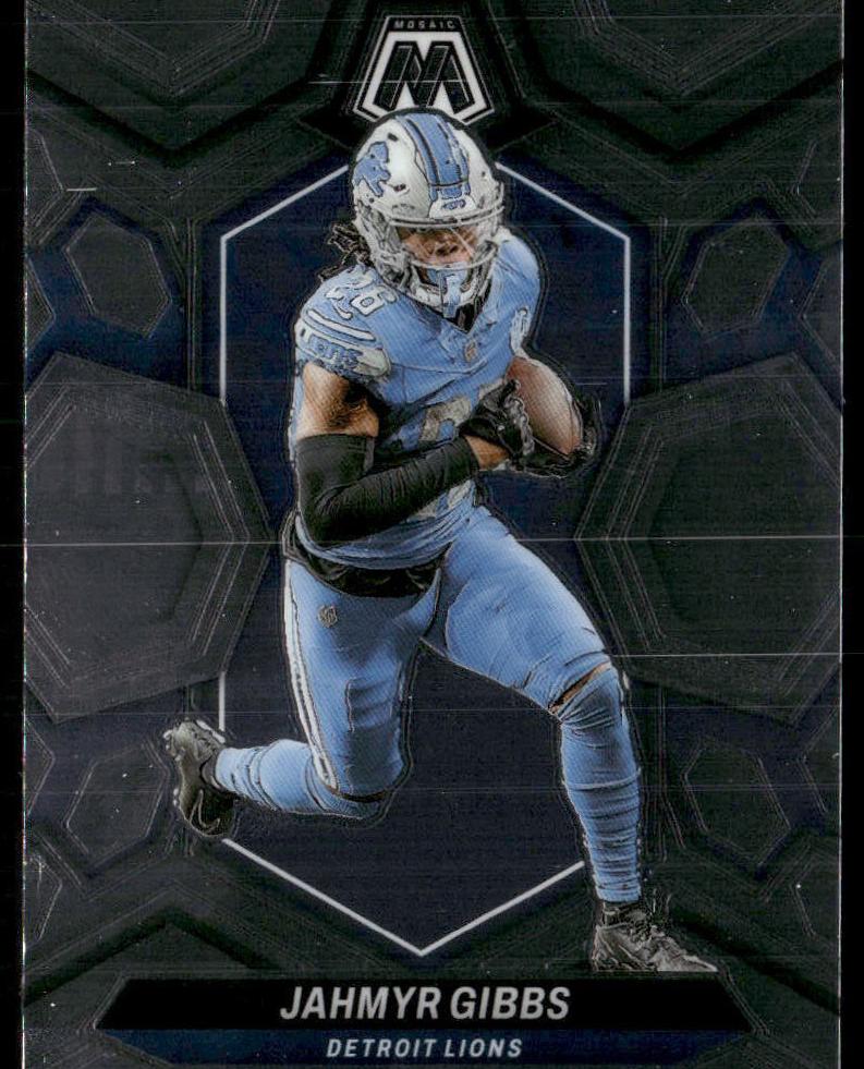 Jahmyr Gibbs 2024 Mosaic Football card