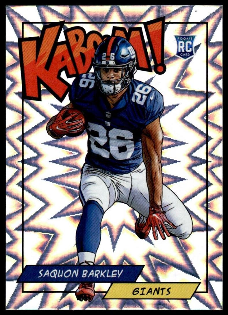2018 Panini Kaboom Saquon Barkley #K-SB card