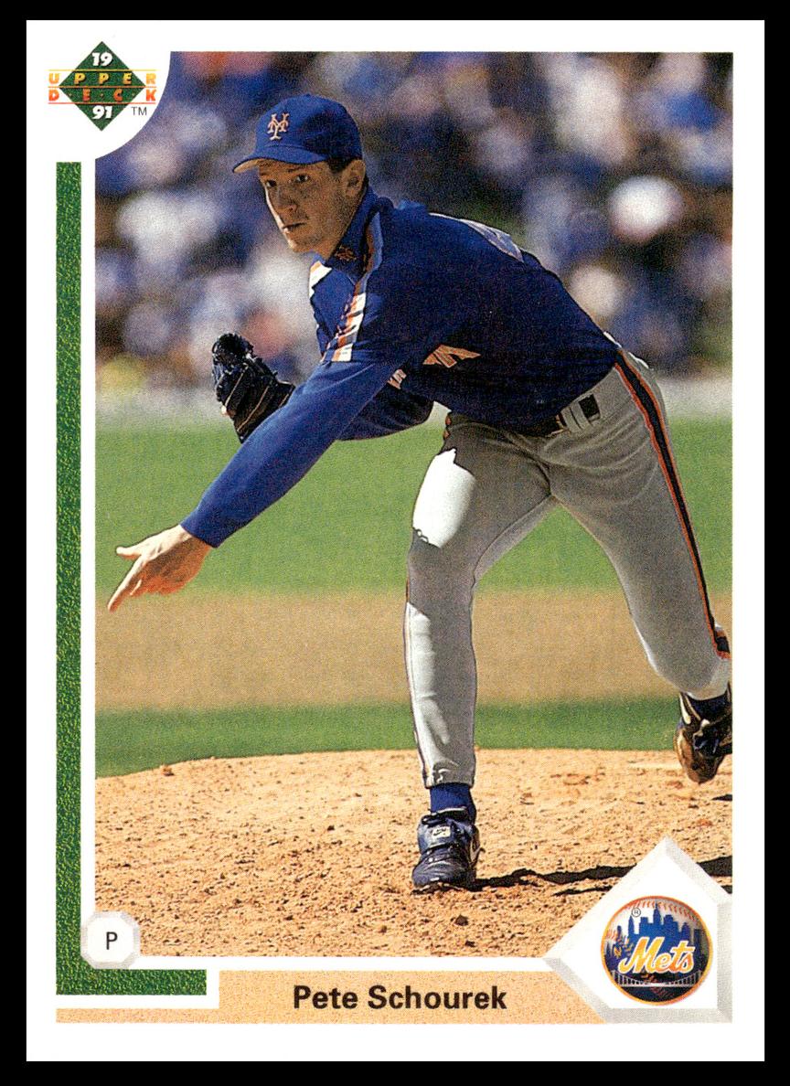 1991 Upper Deck Pete Schourek #766 card