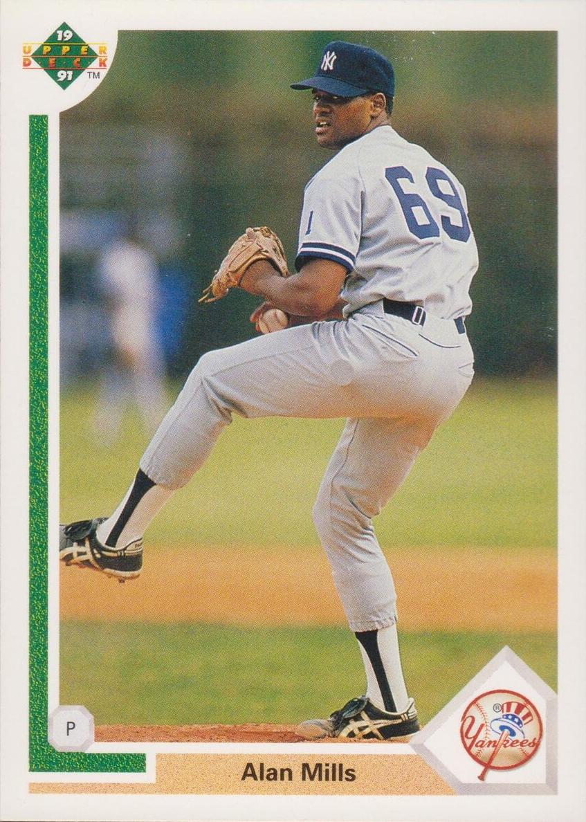 1991 Upper Deck Alan Mills #222 card