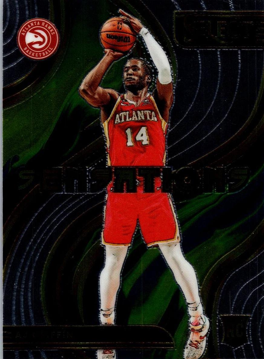 2022 Panini Select AJ Griffin #18 card