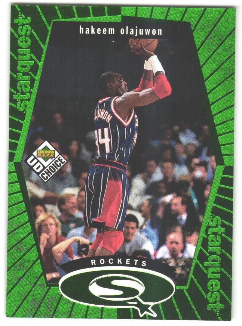 1998 Hakeem Olajuwon [Green] #SQ10