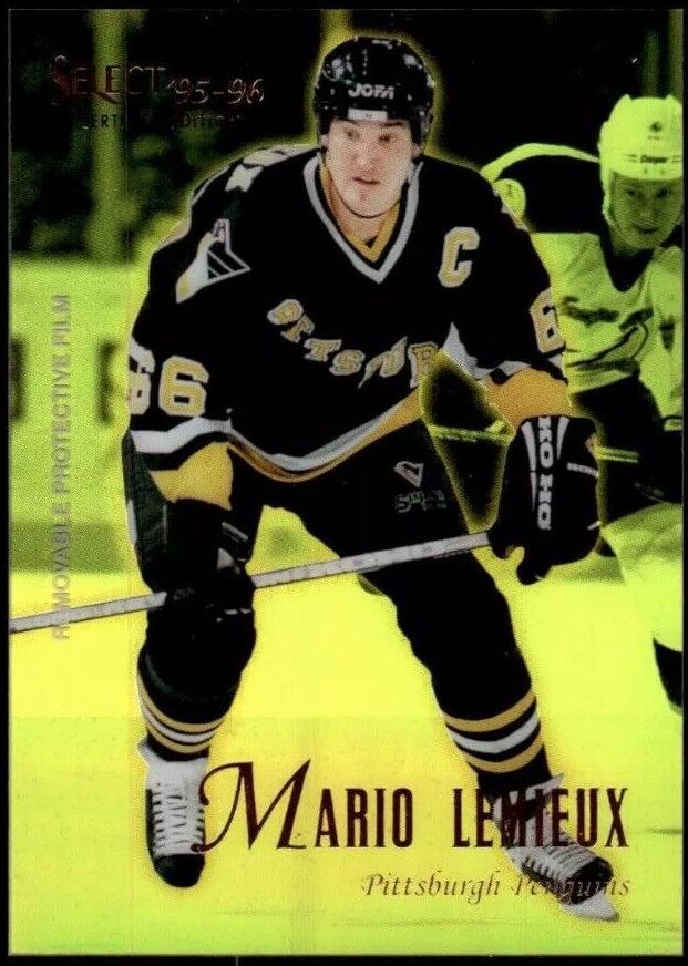 1995 Mario Lemieux [Mirror Gold] #1