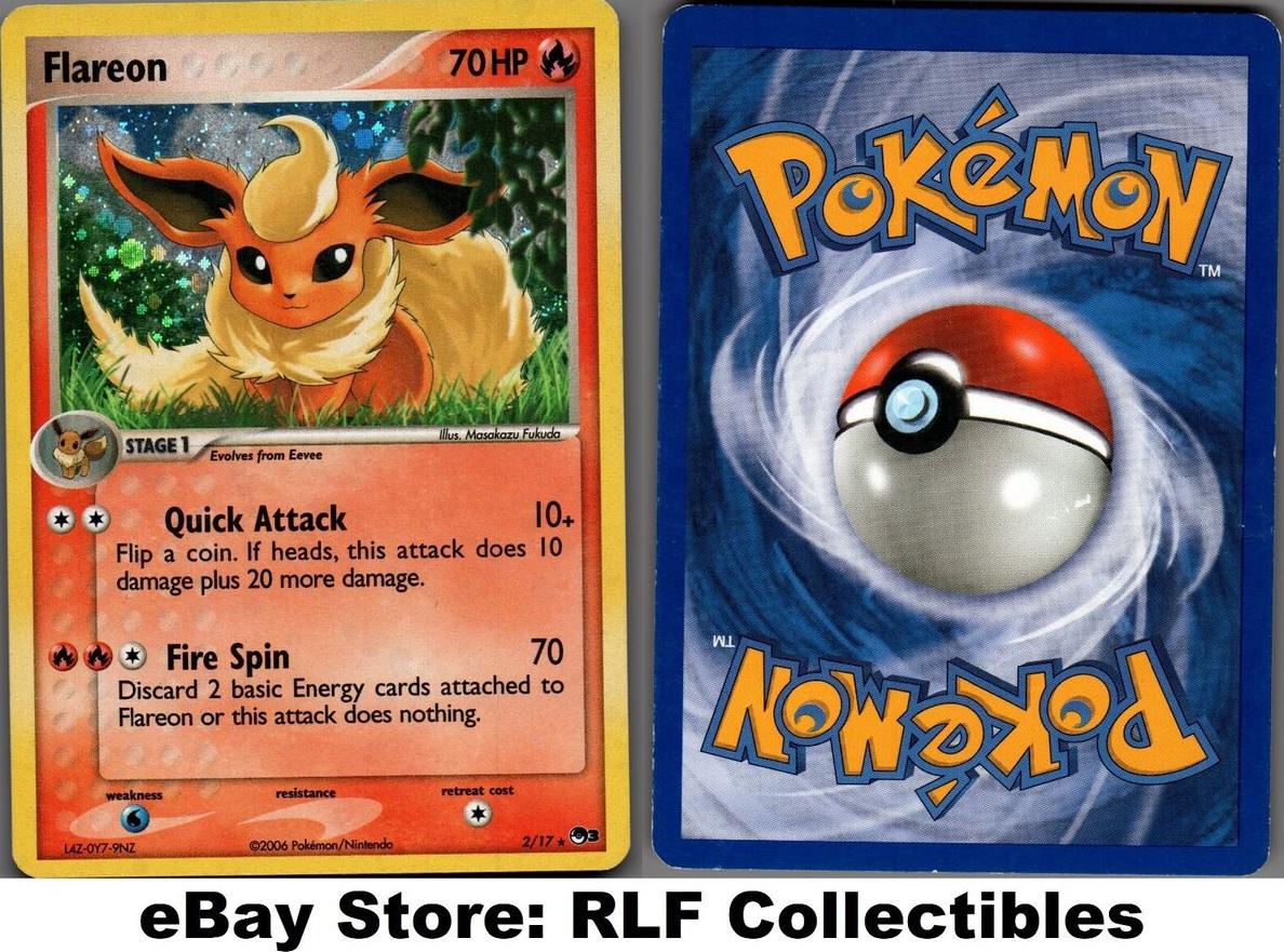 Flareon Holo 2006 Pokemon POP Series 3