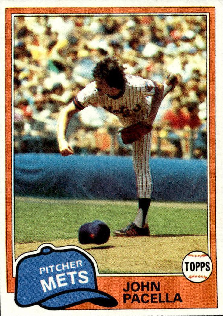 1981 Topps John Pacella #414 card