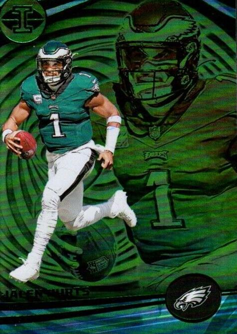 Jalen Hurts 2023 Illusions Football card