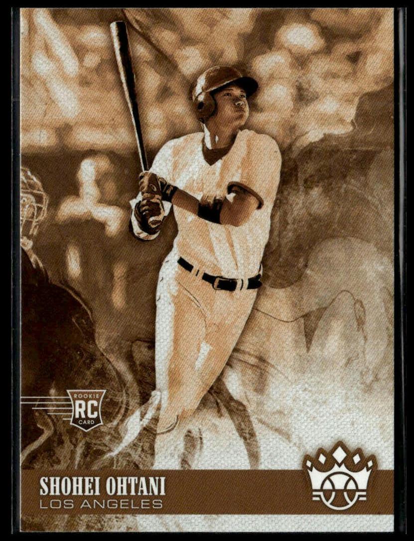 2018 Panini SEPIA #76 Shohei Ohtani front